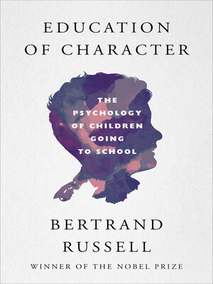 cover image of Education of Character